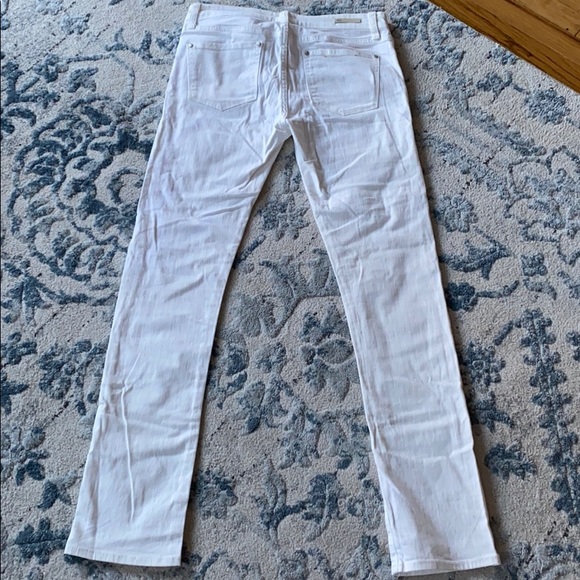 Pilcro and Letterpress White Jean in Tall 28 - Picture 3 of 3
